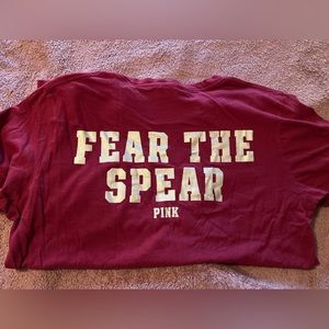 Victoria Secret Pink FSU tee shirt